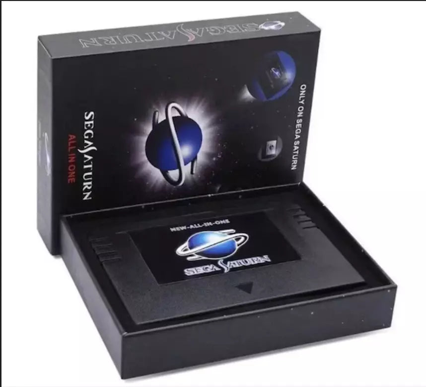 Sega saturn Pseudo Kai cartridge, play burned discs, use cheats
